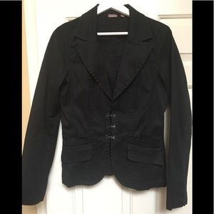 Halogen Black Jacket/Blazer Size m
